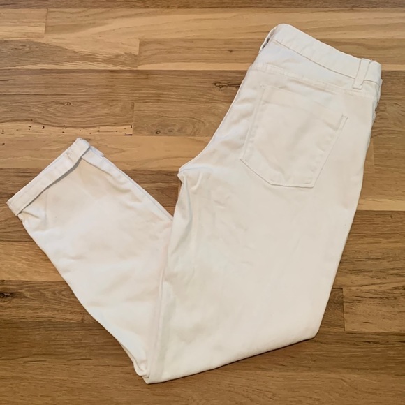GENERRA Pants - Generra Cuffed Capri White Jeans Pants Junior’s 5